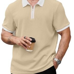 KAJARU Men's Solid Classic Fit T-Shirt