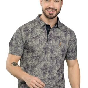 STELLERS Men's Premium Printed Polo T-Shirt